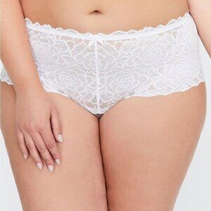 Pennington’s White Femme Couture Panty Déesse Collection Size 4x NWT Brand New